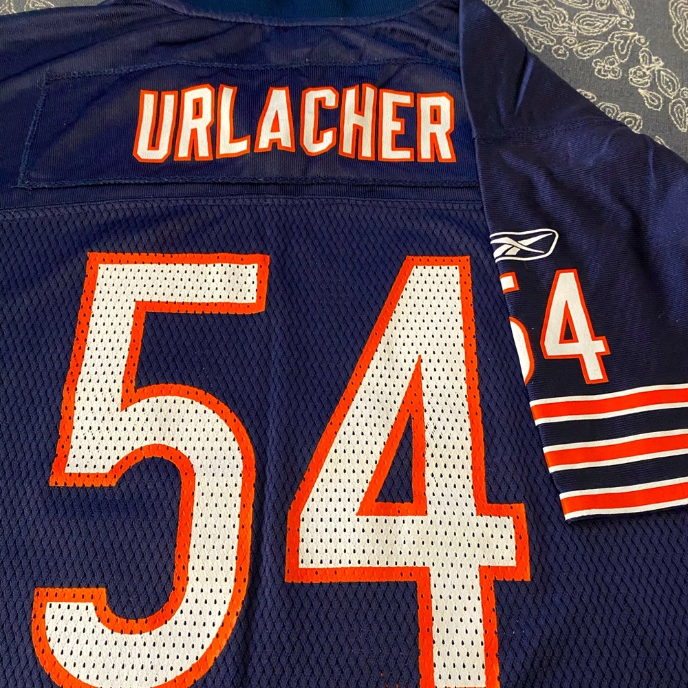 Reebok Chicago Bears football jersey  , Urlacher  #54, youth large 14-16